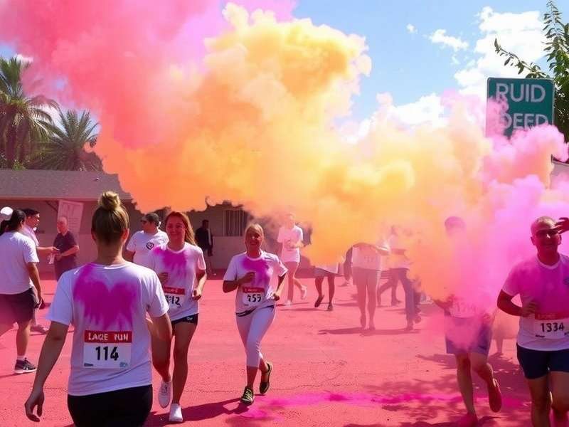 Community event in Holi Run Sensation Holi Run Sensation community event